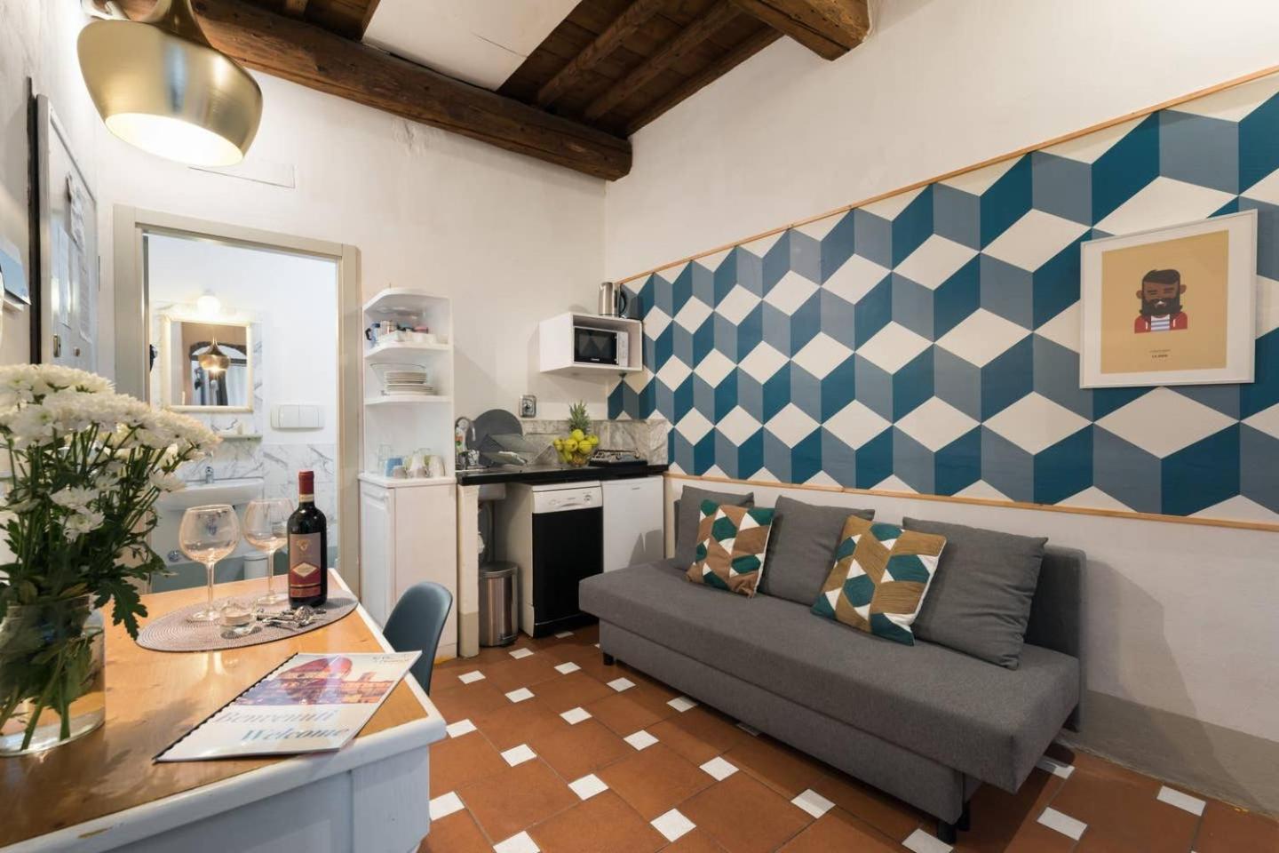 F4 - Santa Croce One Bedroom Flat 2 To 4 Guests Florencja Zewnętrze zdjęcie